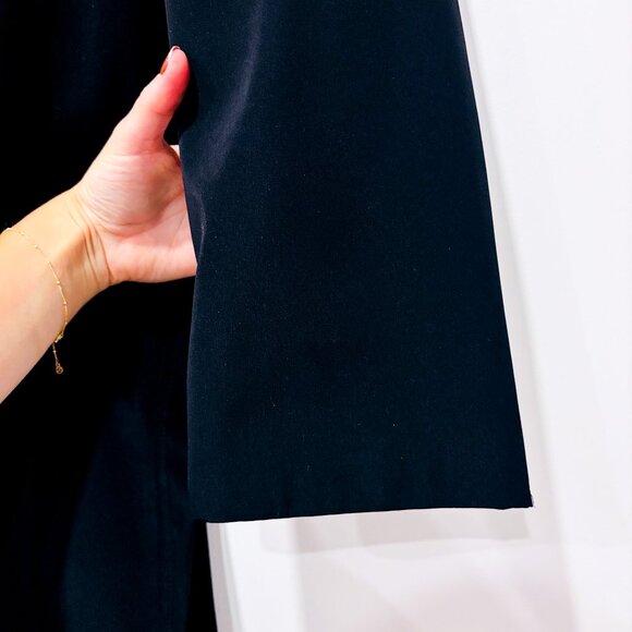 CALVIN KLEIN | Black coat with removable lining | Classic sleek style | Size 46* - Picture 4 of 11